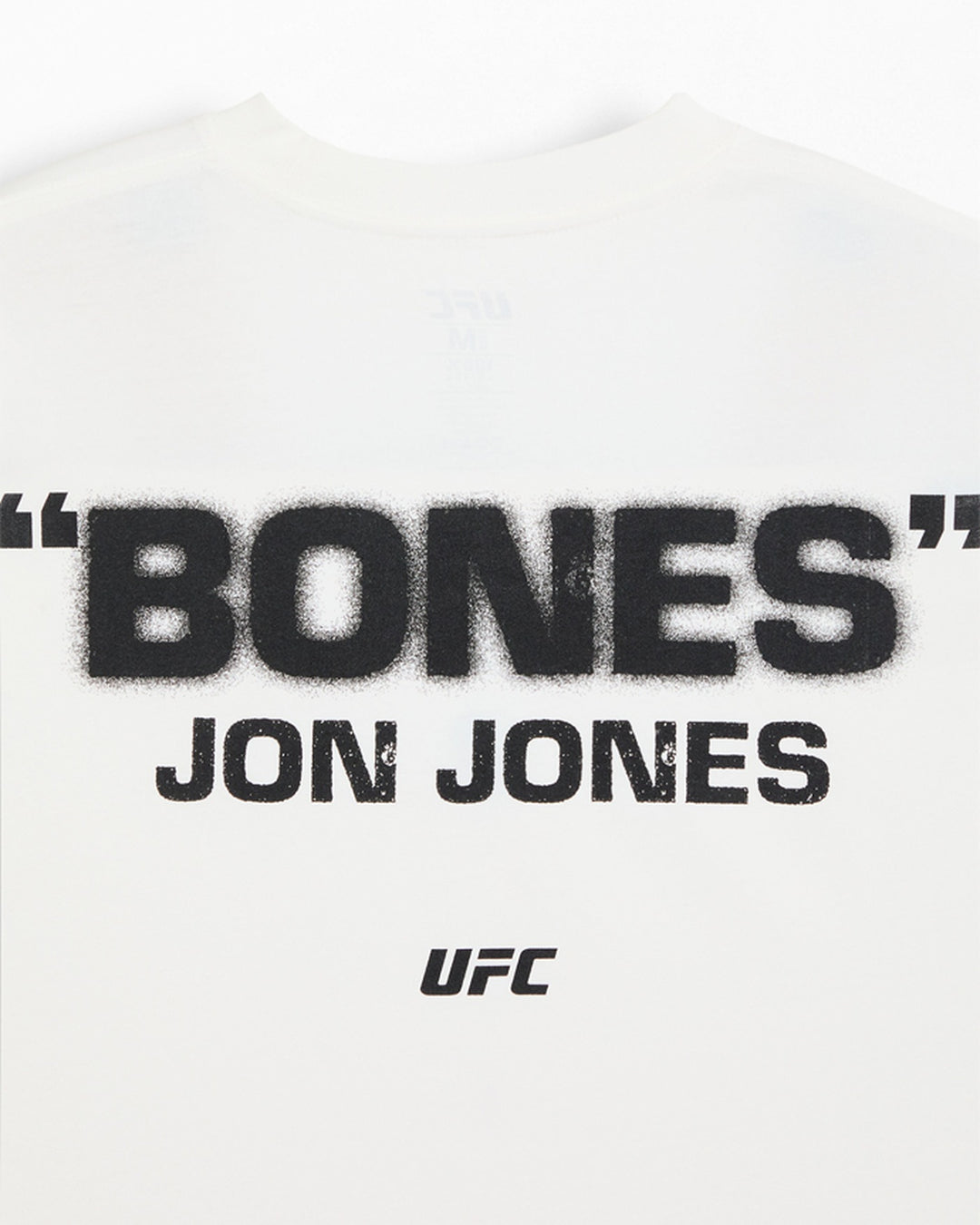 UFC OFFICIAL COLLECTION "BONES" OVERSIZED TEE CREAM חולצת ג'ון ג'ונס - תמונה 4