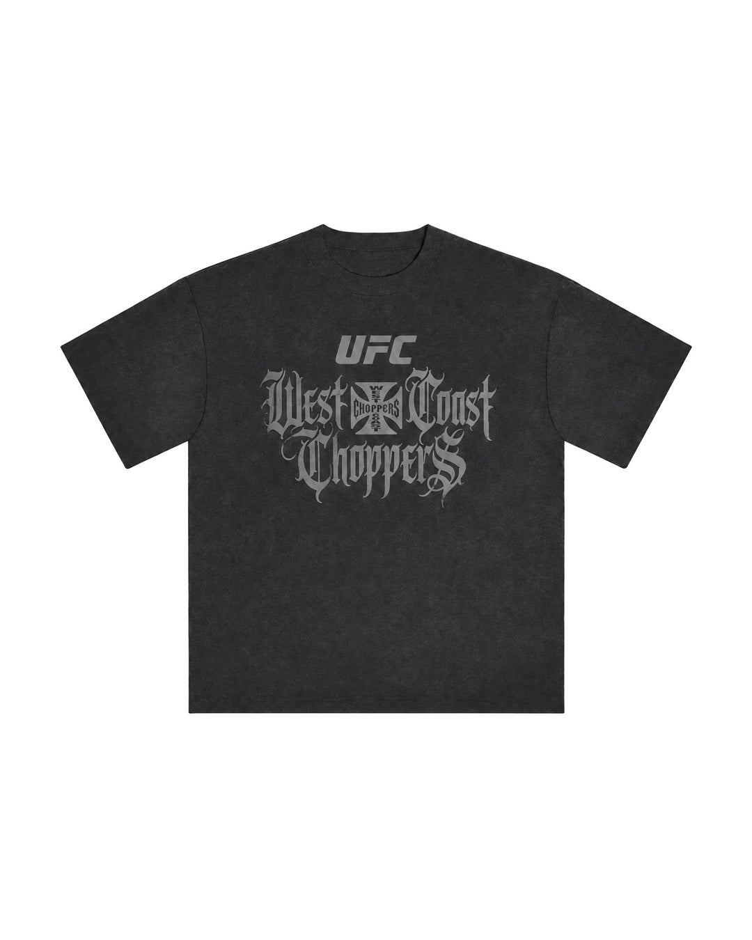 UFC OFFICIAL COLLECTION "IRON HORSE" TEE WASHED BLACK חולצת UFC - תמונה 1