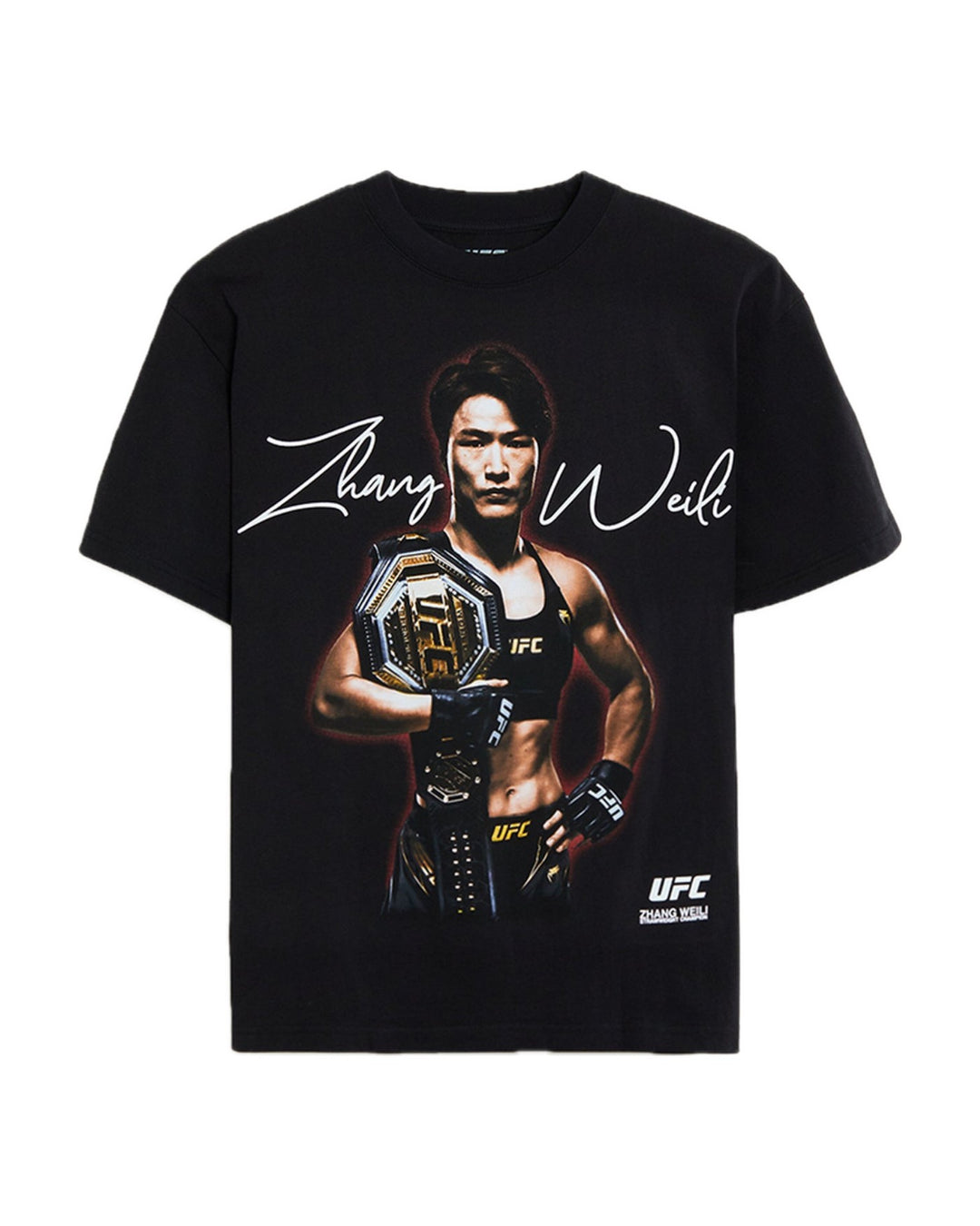 UFC OFFICIAL COLLECTION "MAGNUM" TEE BLACK חולצת ז'אנג ויילי - תמונה 1