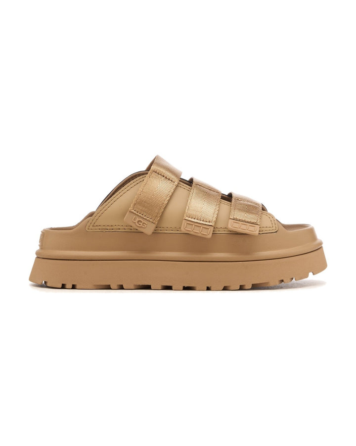 UGG GoldenGlow Slide Dark Sand