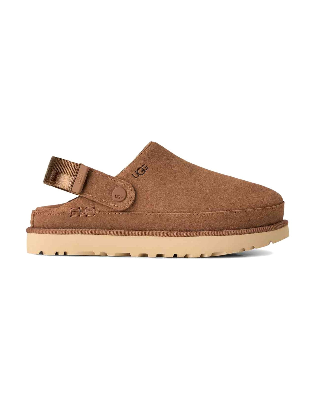 UGG WOMEN'S GOLDENSTAR CLOG CHESTNUT
