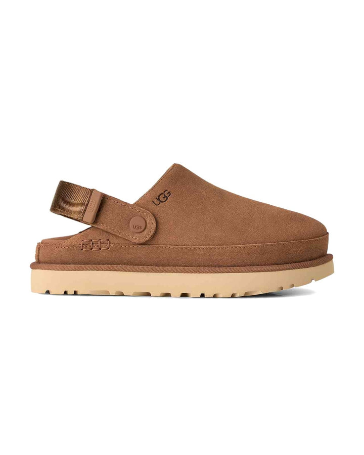 UGG WOMEN'S GOLDENSTAR CLOG CHESTNUT
