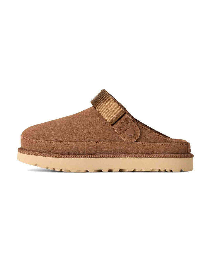 UGG WOMEN'S GOLDENSTAR CLOG CHESTNUT