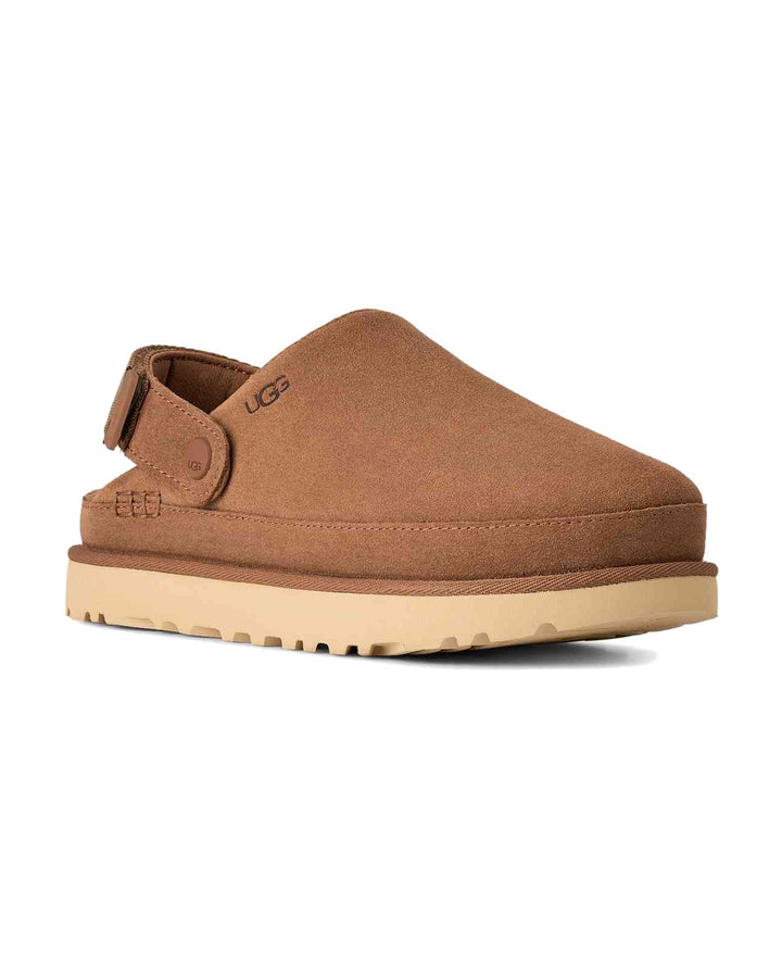 UGG WOMEN'S GOLDENSTAR CLOG CHESTNUT