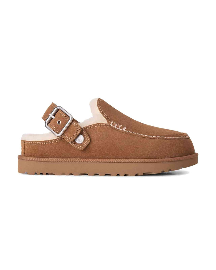 UGG Goldenstar Evelina Suede Clogs CHE