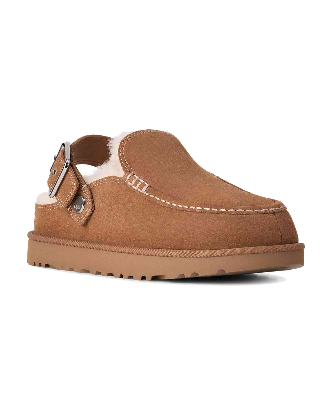 UGG Goldenstar Evelina Suede Clogs CHE