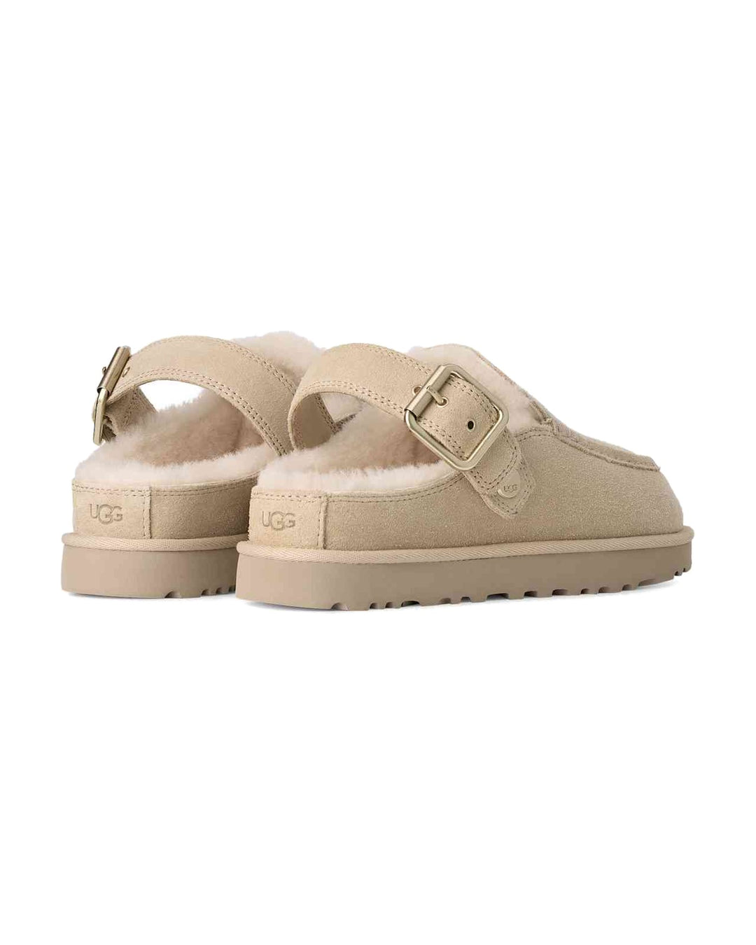 UGG Goldenstar Evelina Suede Clogs SNDC