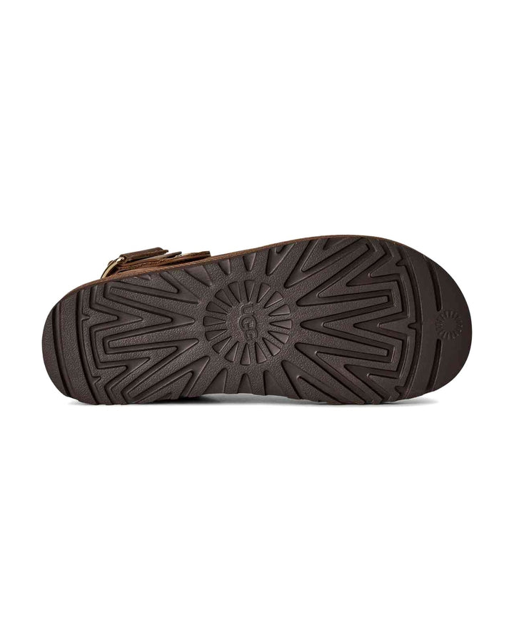 UGG Goldenstar Villa Clog Dark Chestnut