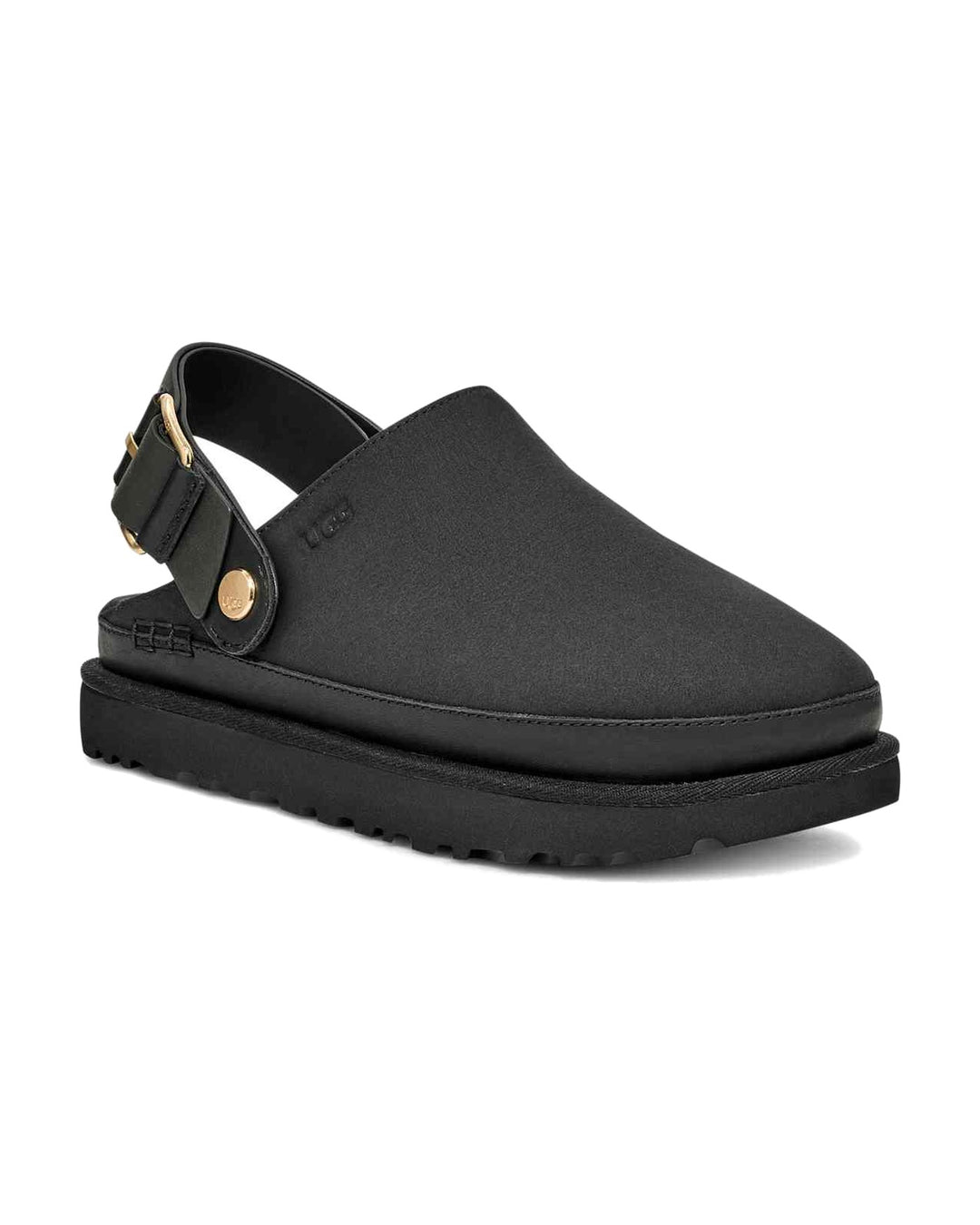 UGG WOMEN'S GOLDENSTAR VILLA CLOG BLACK