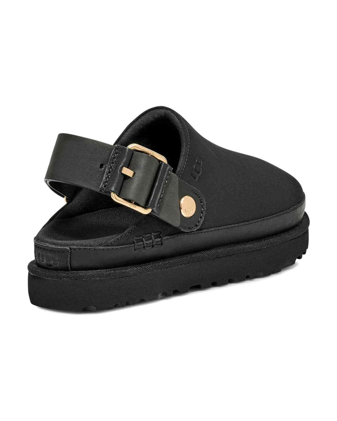 UGG WOMEN'S GOLDENSTAR VILLA CLOG BLACK