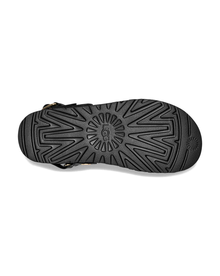 UGG WOMEN'S GOLDENSTAR VILLA CLOG BLACK