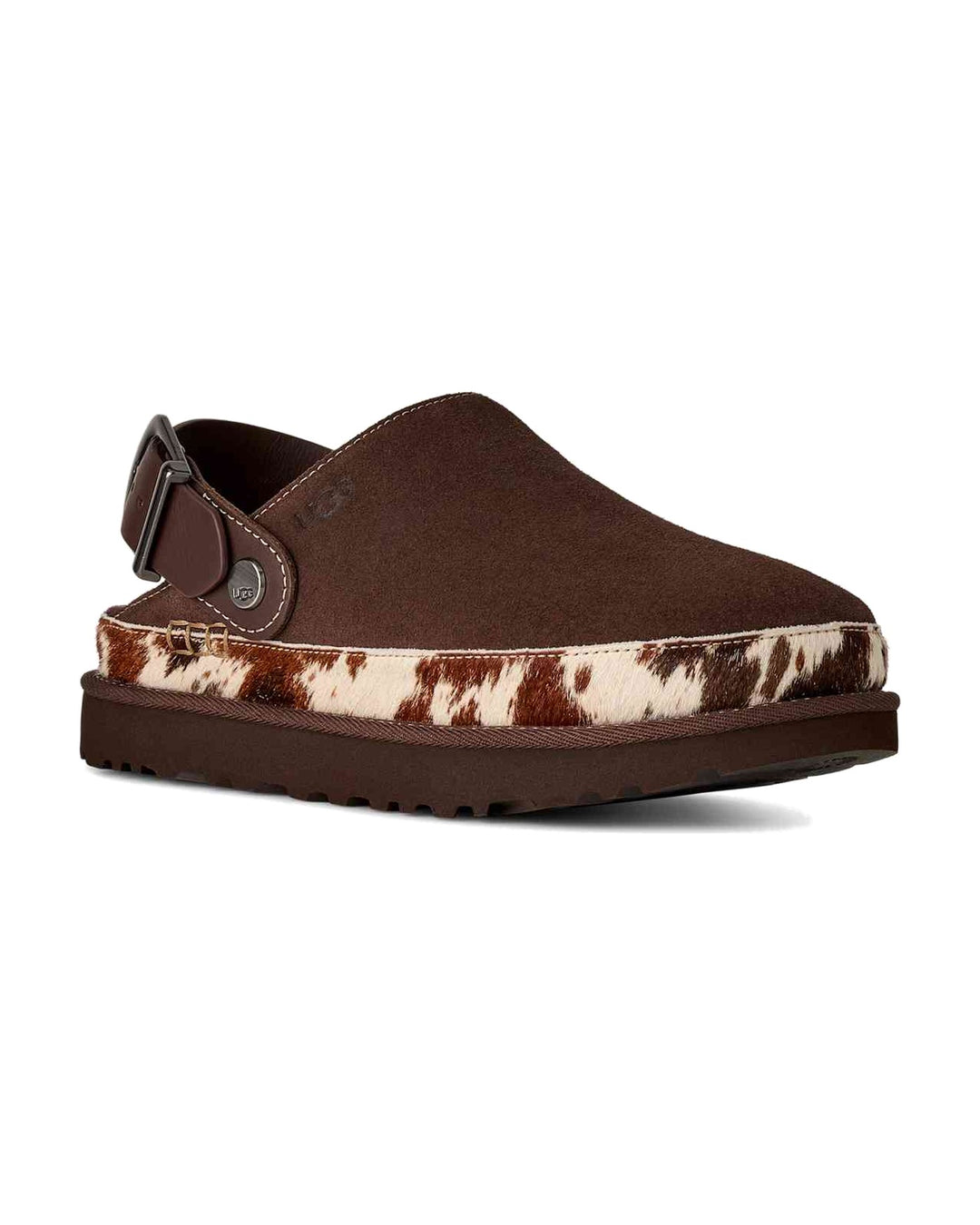 UGG WOMEN'S GOLDENSTAR WESTERN CLOG BURNT CEDAR