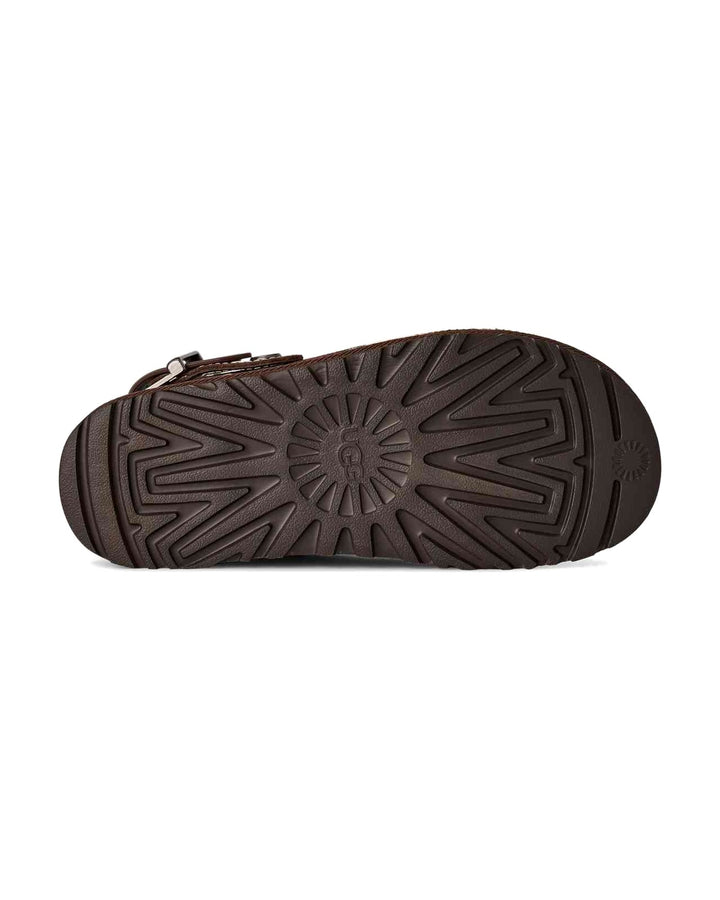UGG WOMEN'S GOLDENSTAR WESTERN CLOG BURNT CEDAR