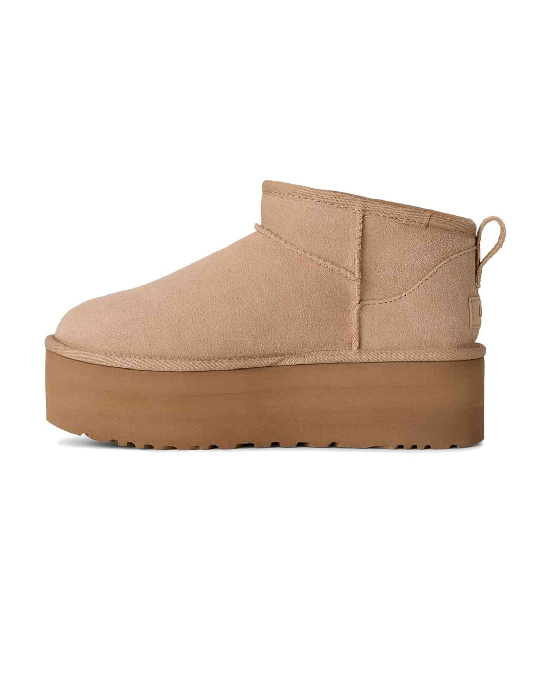 UGG WOMEN'S CLASSIC ULTRA MINI PLATFORM SAND