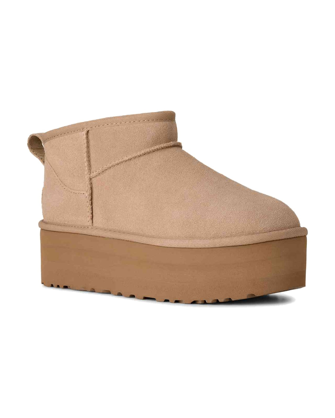 UGG WOMEN'S CLASSIC ULTRA MINI PLATFORM SAND