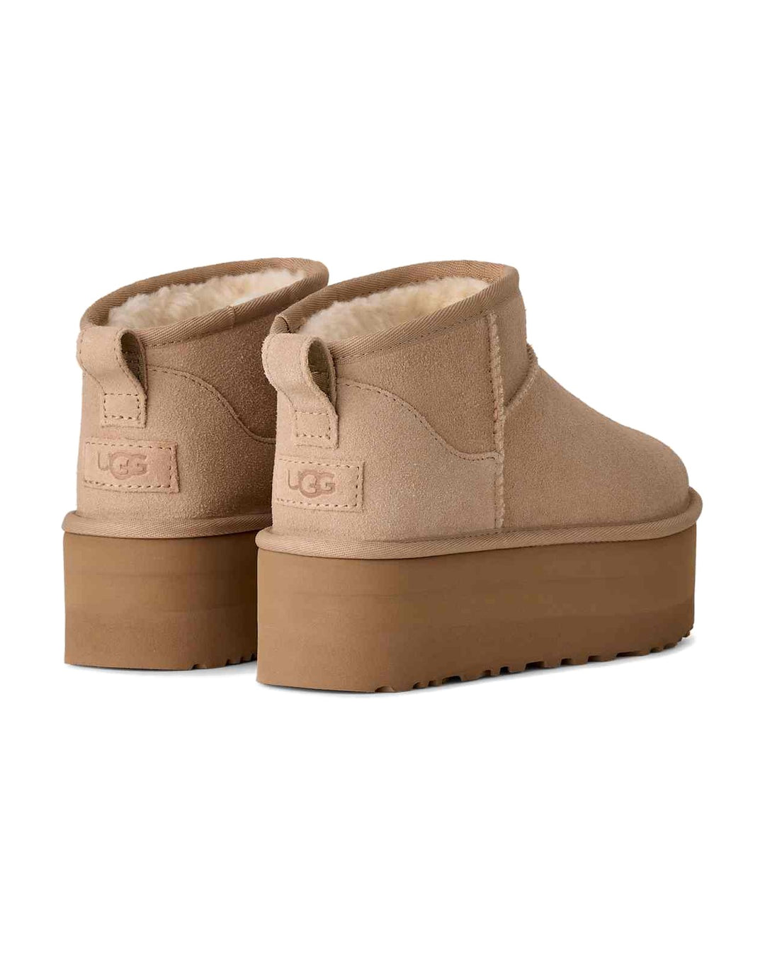UGG WOMEN'S CLASSIC ULTRA MINI PLATFORM SAND