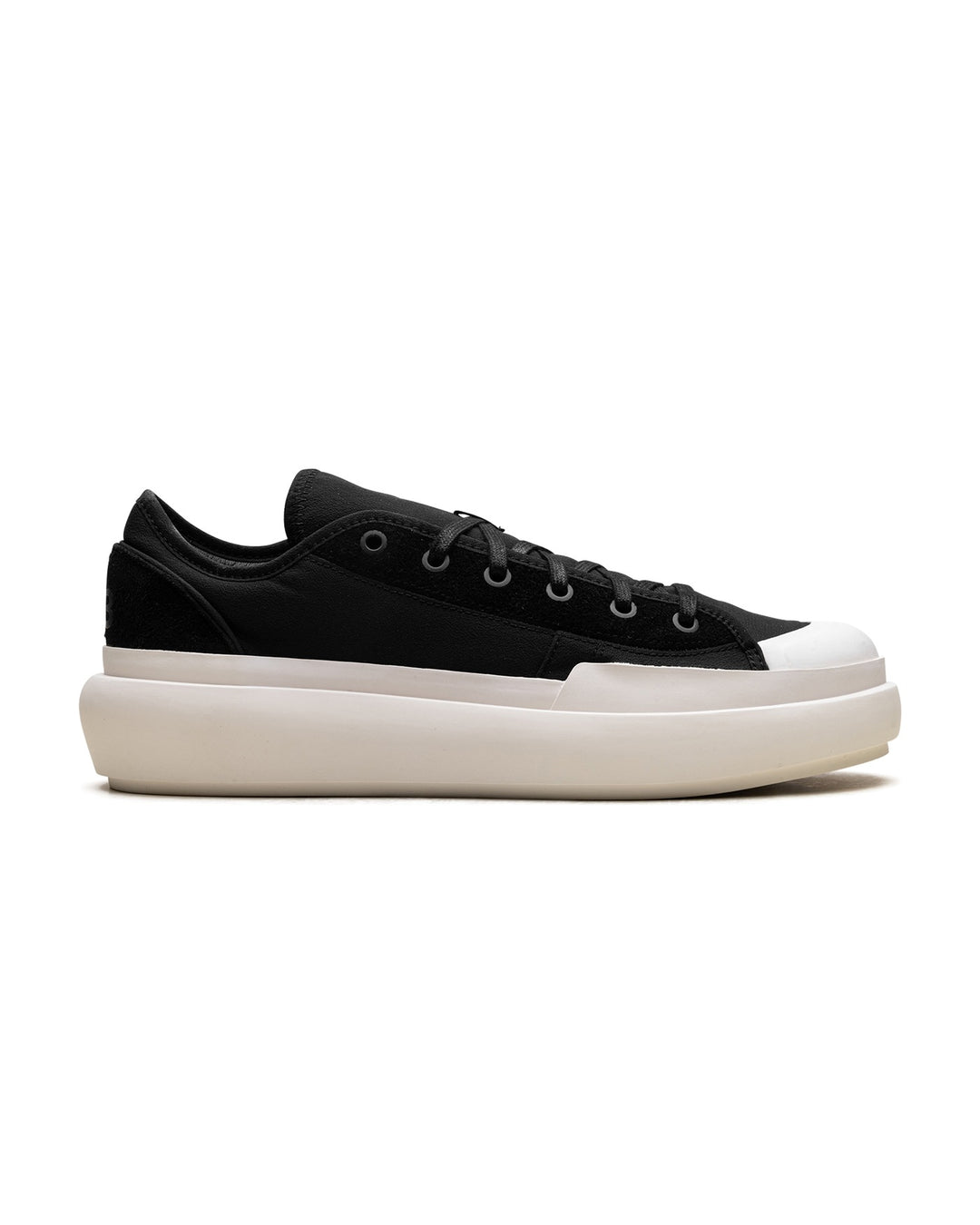Y-3 UNISEX AJATU COURT LOW BLACK OFF WHITE