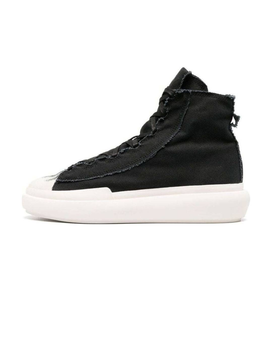 Y-3 UNISEX NIZZA HI BLACK OFF WHITE