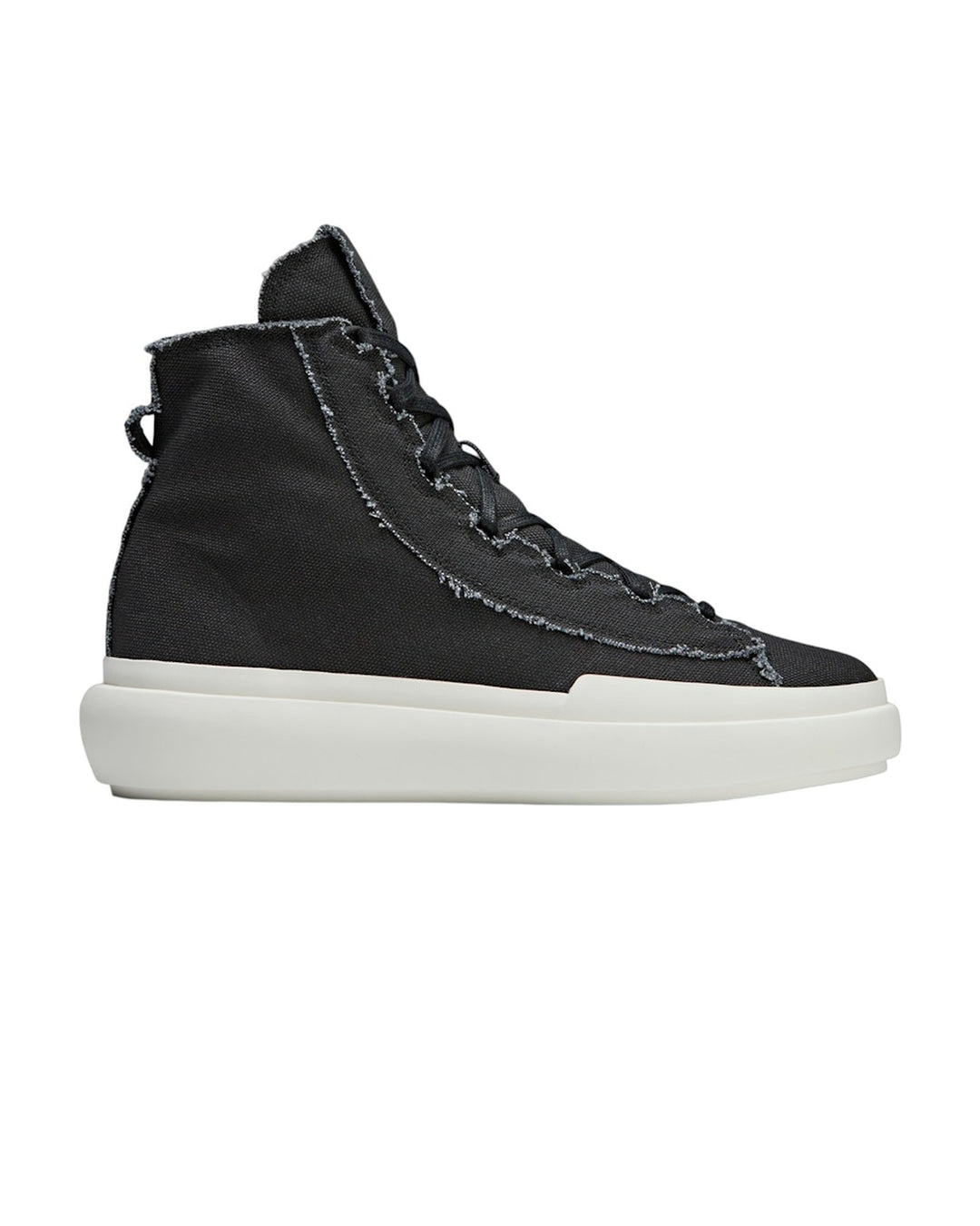 Y-3 UNISEX NIZZA HI BLACK OFF WHITE