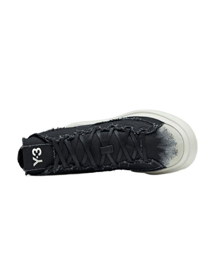 Y-3 UNISEX NIZZA HI BLACK OFF WHITE