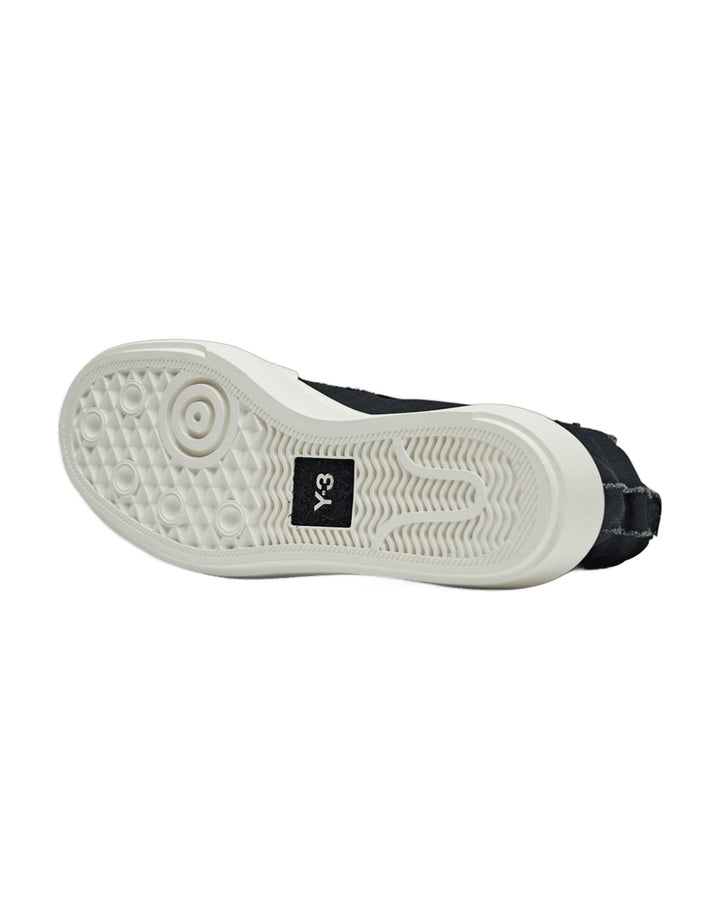 Y-3 UNISEX NIZZA HI BLACK OFF WHITE