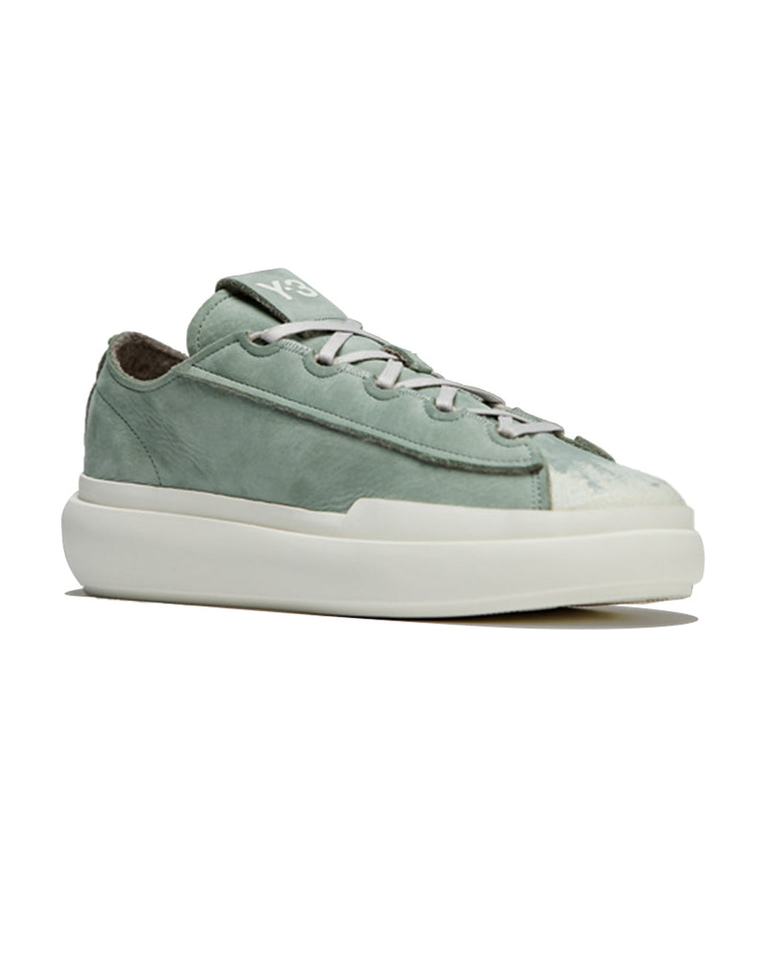 Y-3 UNISEX NIZZA LO SILVER GREEN