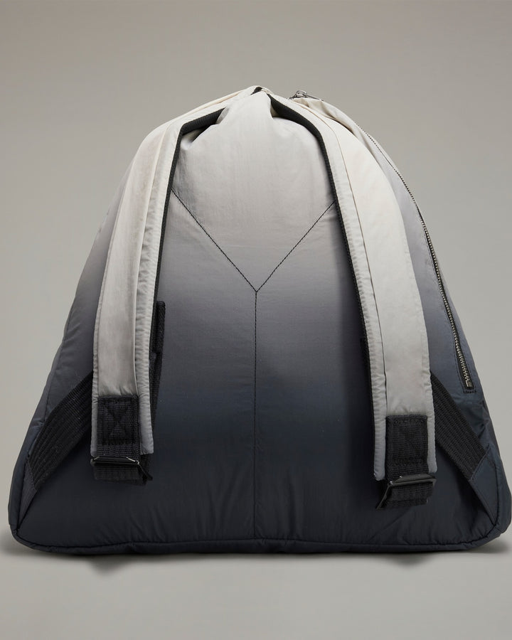 Y-3 UNISEX OMBRE BACKPACK MULTICOLOR - תיק גב Y-3 אומברה לבן ואפור כהה יוניסקס - תמונה 2