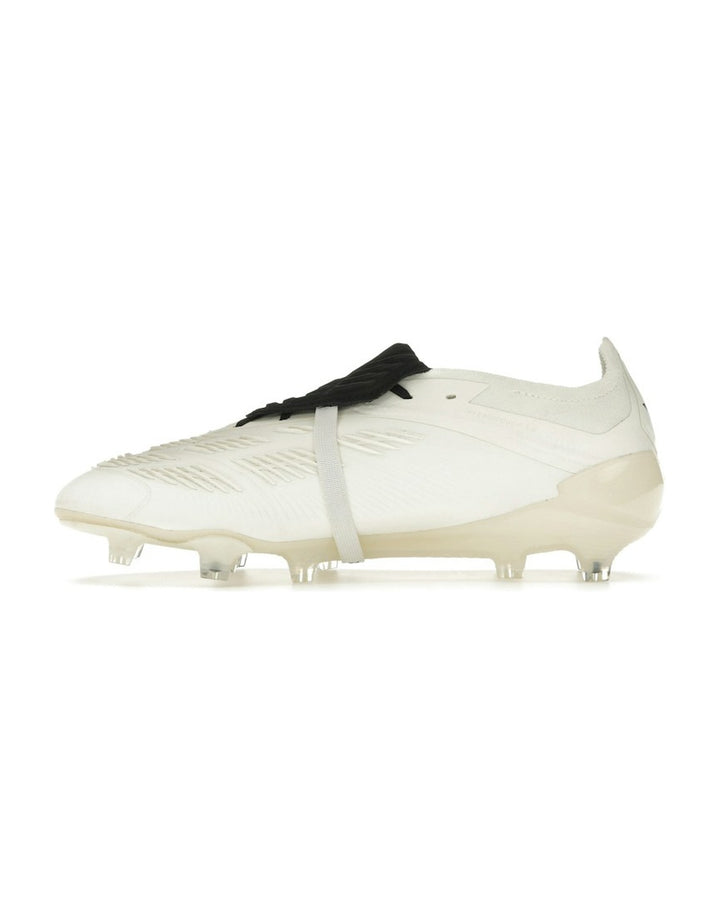 Y-3 UNISEX PREDATOR ELITE FT FG CLOUD WHITE - נעלי כדורגל Y-3 פרדטור אליט לבן ושחור יוניסקס - תמונה 2