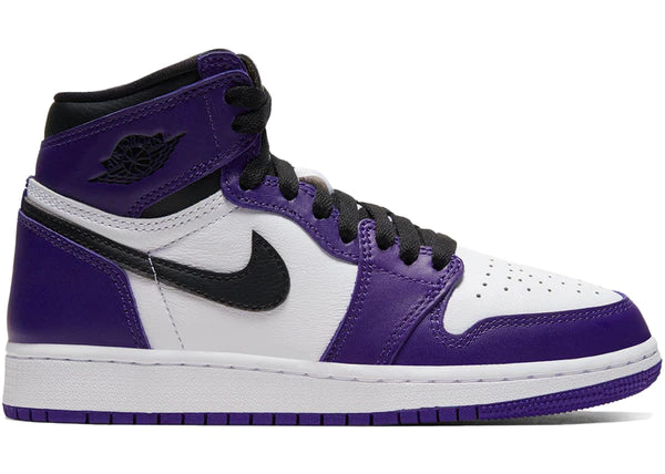 Jordan 1 Retro High Court Purple White (GS)