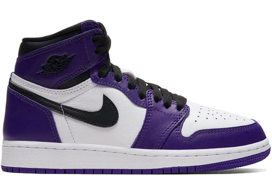 Jordan 1 Retro High Court Purple White (GS)